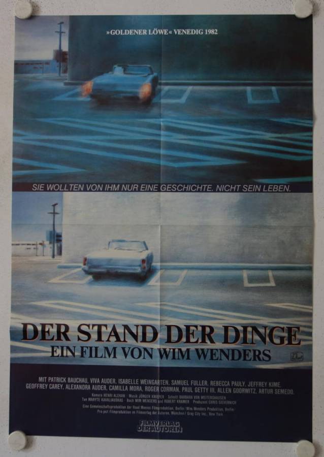 The State of Things original release german movie poster